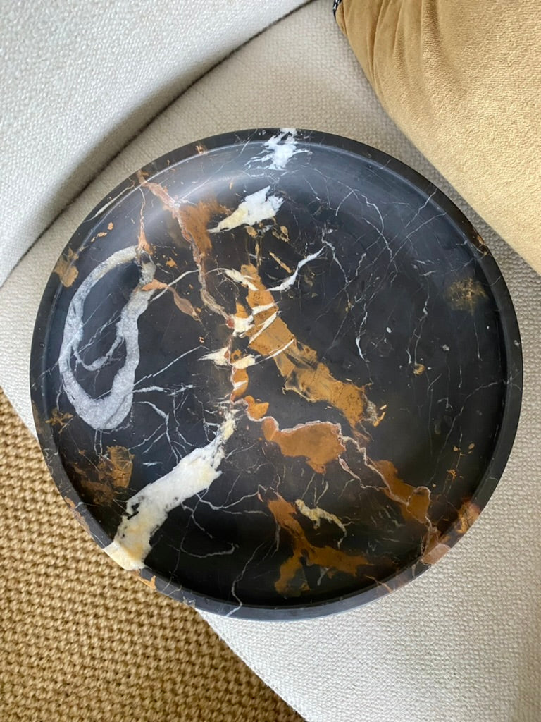 Laurent XL Bowl | Nero Portoro