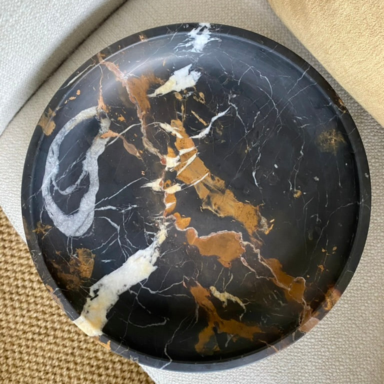 Laurent XL Bowl | Nero Portoro