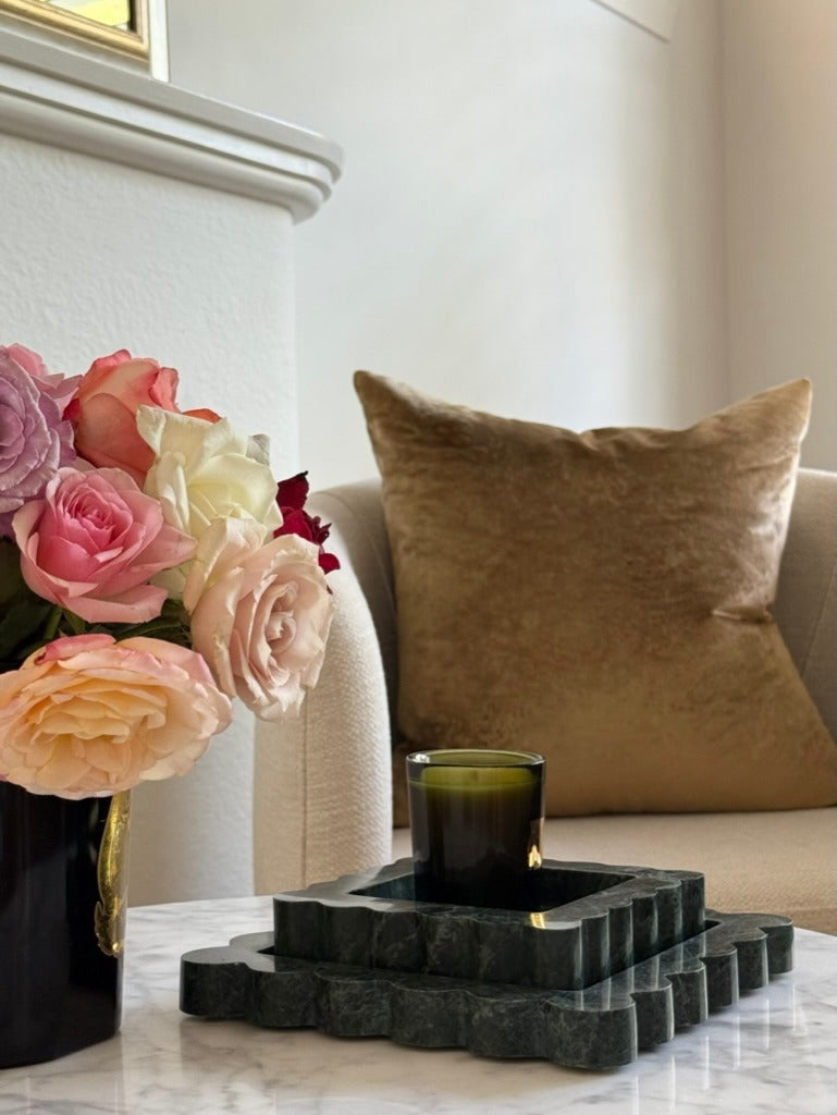 Versailles Scalloped Tray Medium | Verdi Alpi