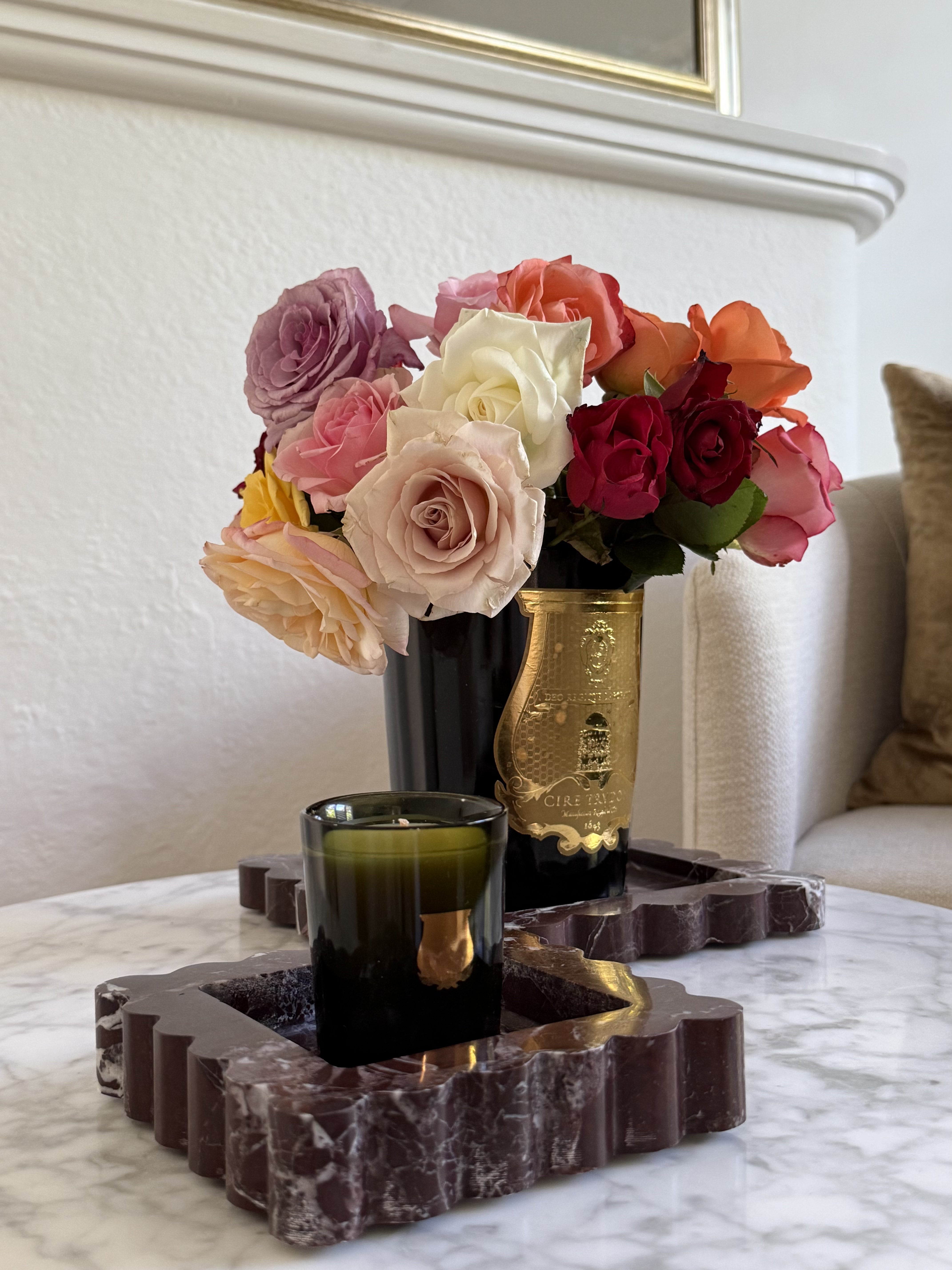 Versailles Scalloped Box Tray Petite